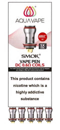 Pack of 5 Smok Vape Pen Coils