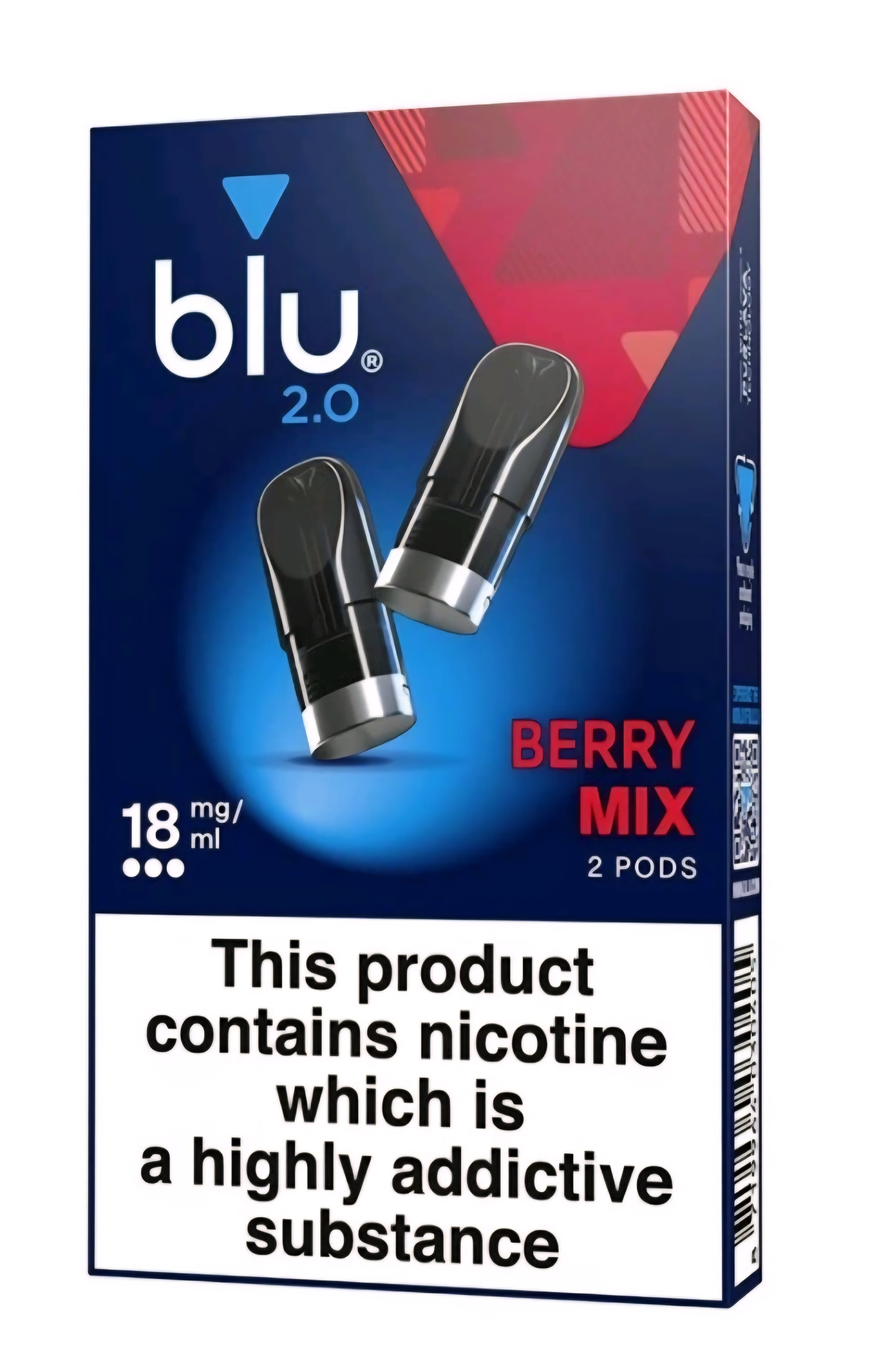 Blu 2.0 Prefilled Pods 18mg Berry Mix