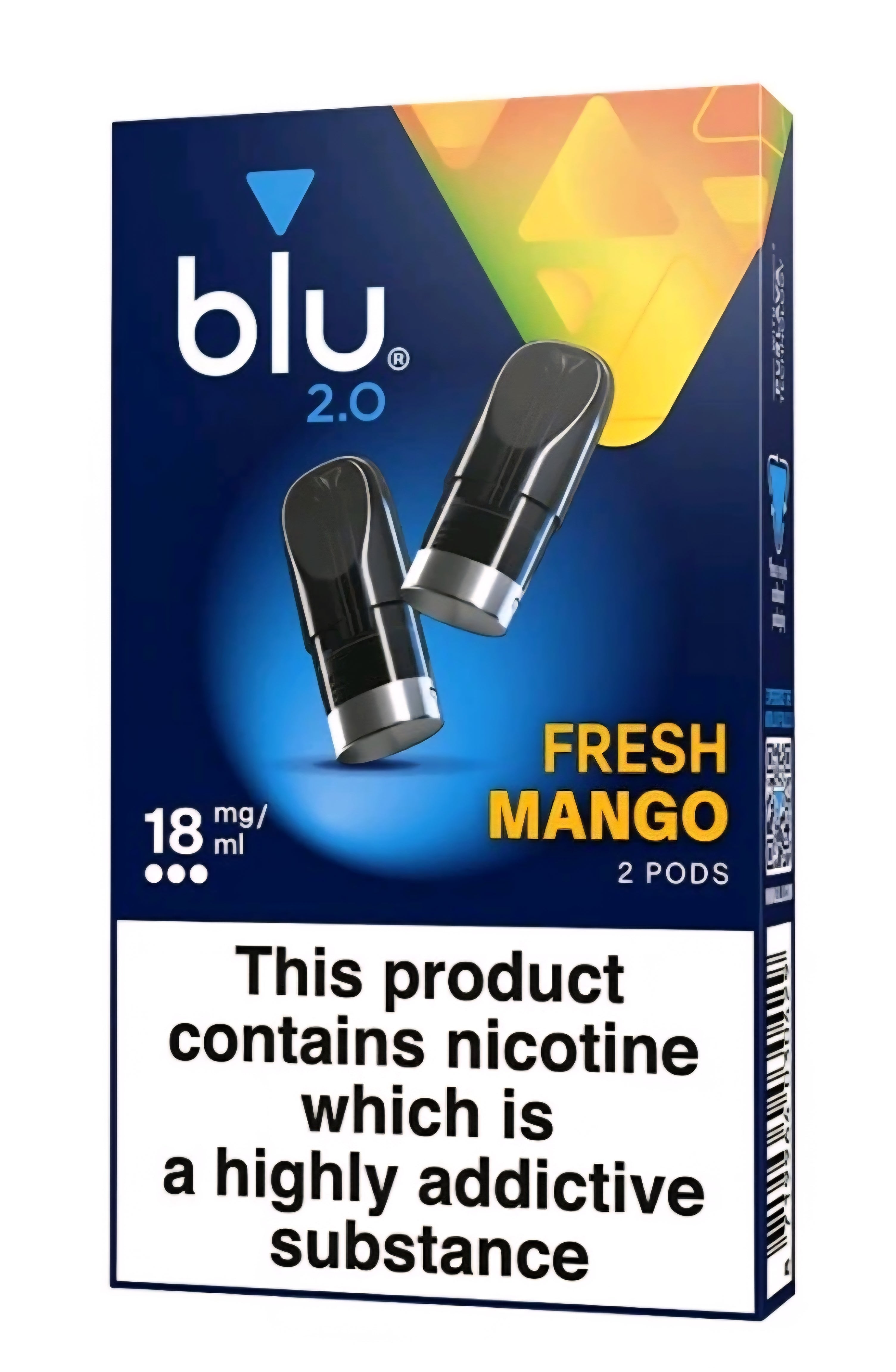 Blu 2.0 Prefilled Pods 18mg Fresh Mango