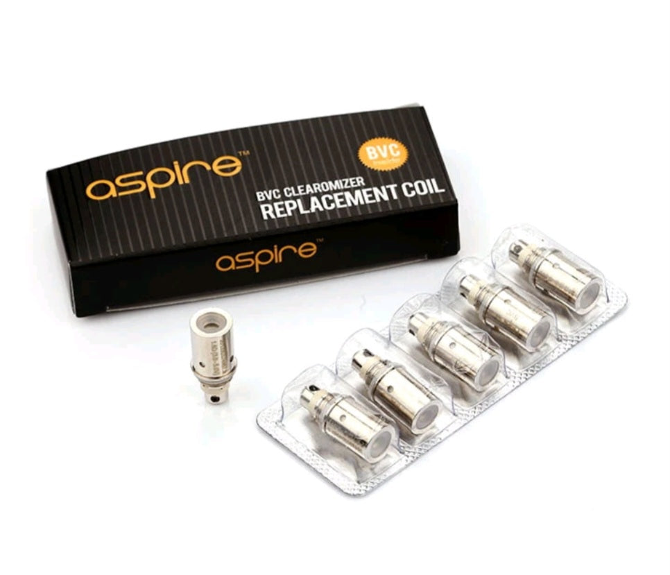 Aspire BVC Clearomizer Pack 5 1.8ohm