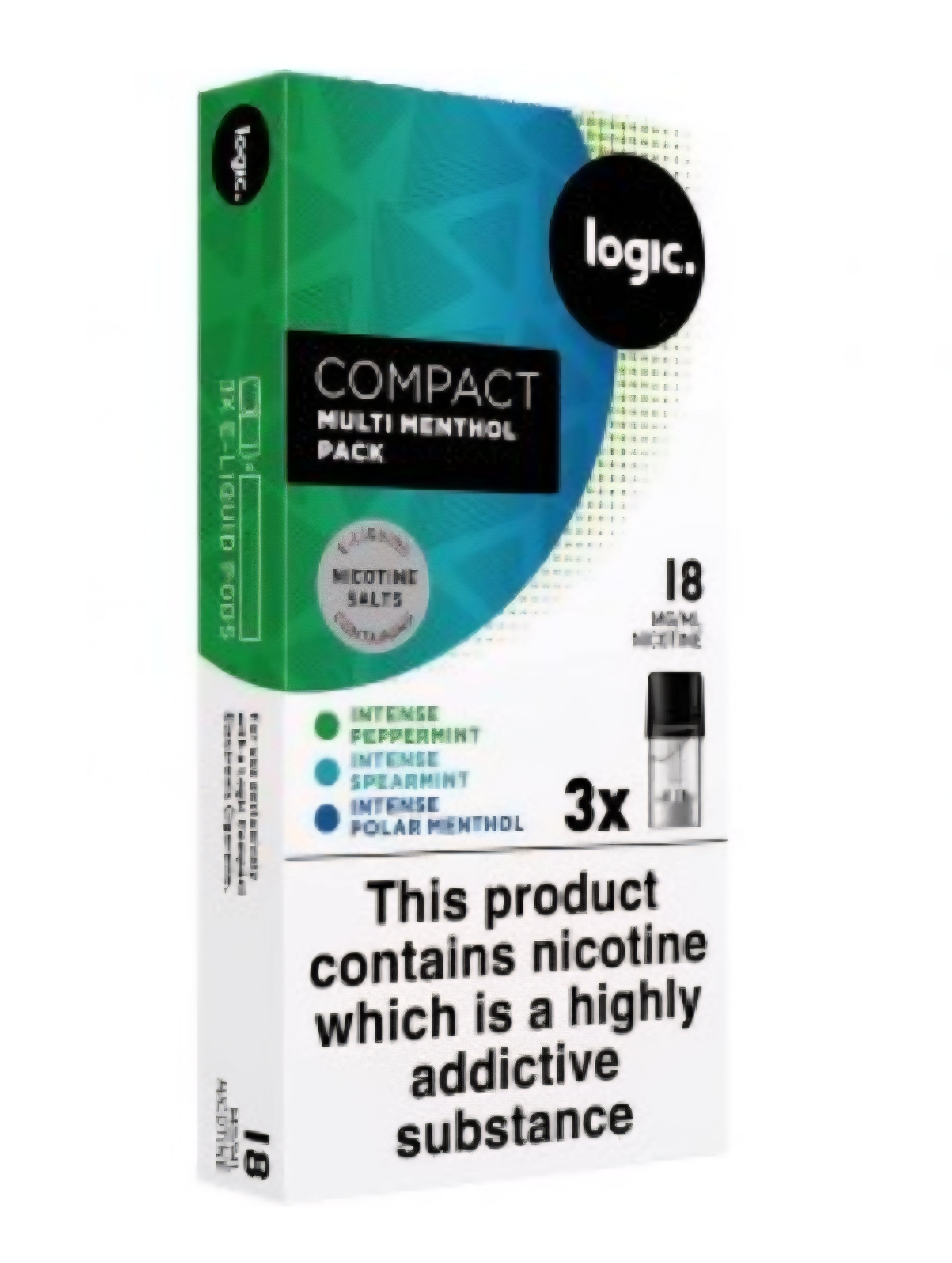 Logic Compact Multi Menthol Pack 18mg