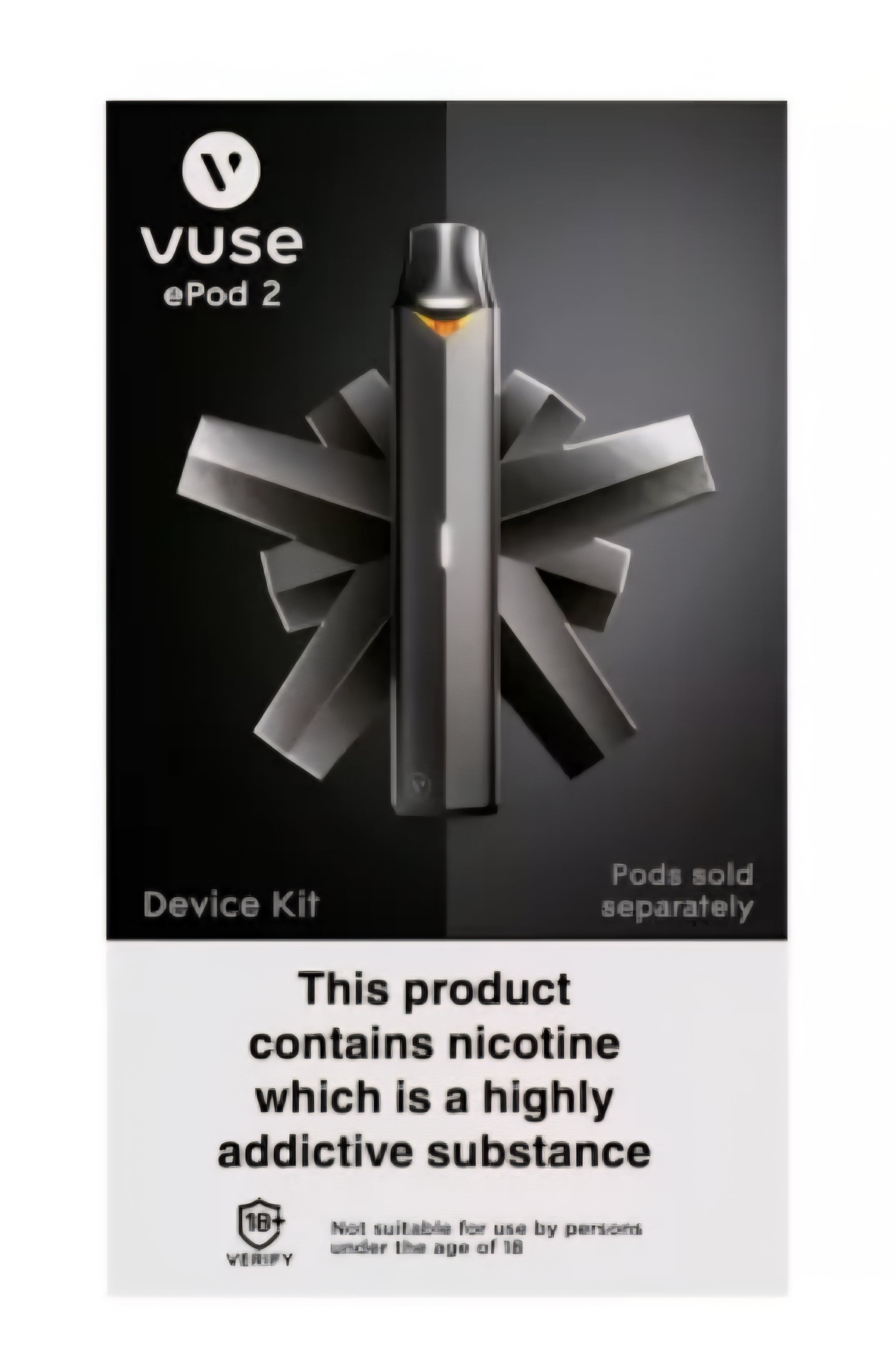 Vuse ePods 2 Graphite Device Kit