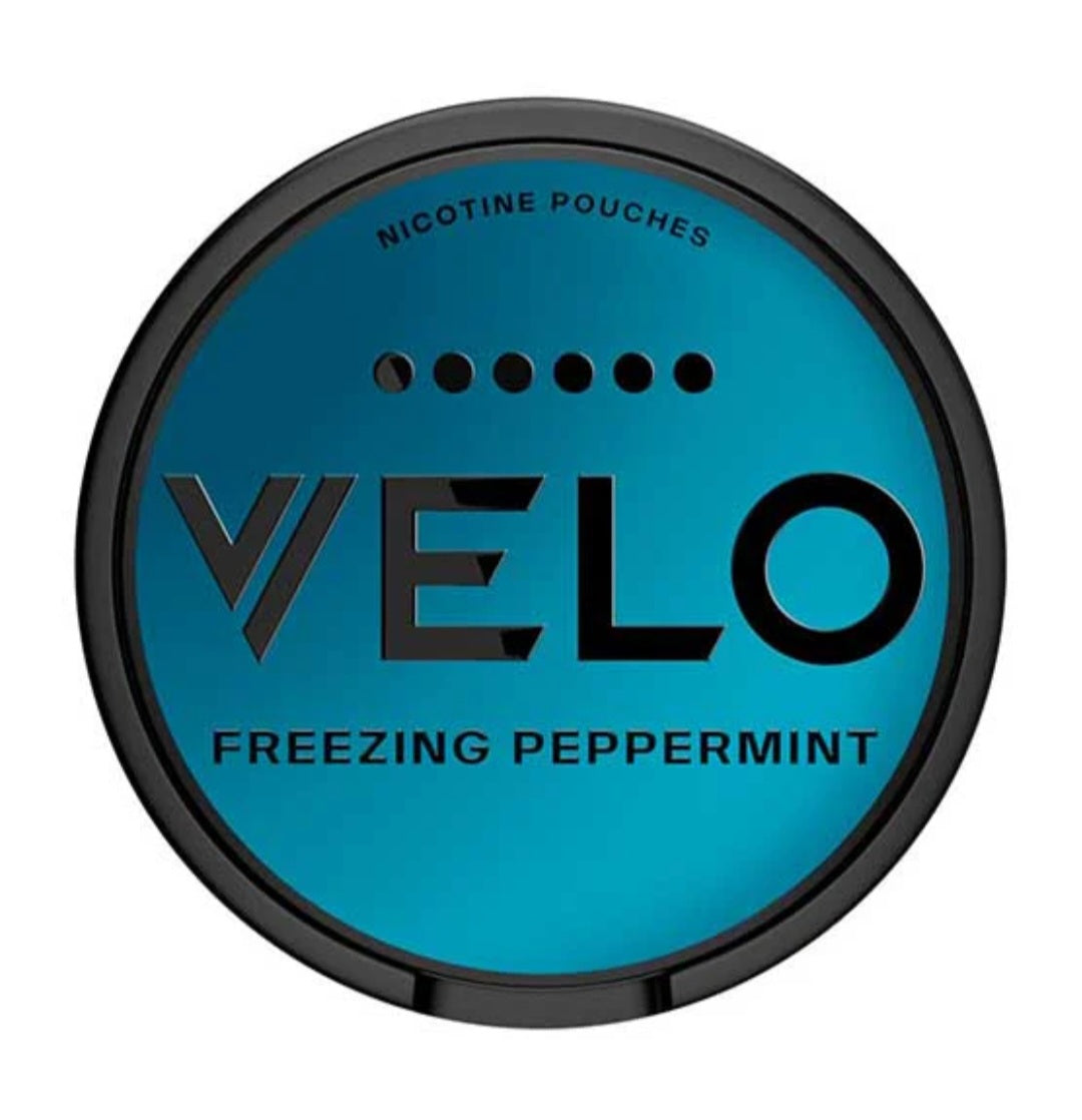 Velo Frezzing Peppermint 14mg  Nicotine Pouches 3 packs