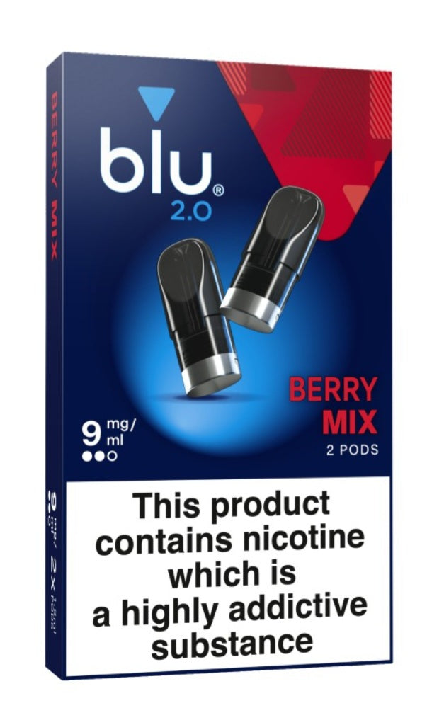 Blu 2.0 Prefilled Pods 9mg Berry Mix